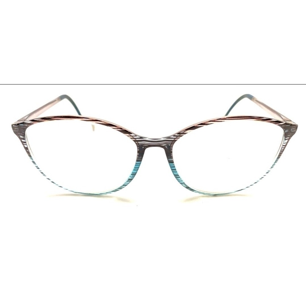 Silhouette SPX 1564 10 6052 Clear Brown Green Eyeglasses Frames 52-14 135
